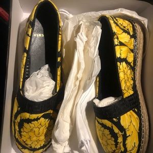 Versace Brand New espadrilles size 8